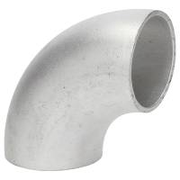 90° Alu Rohrbogen 50 x 5 mm, r=51 mm, BA3, ähnl. DIN 2605 , aus EN AW-6060,  AlMgSi0,5, mit glatten Enden