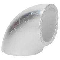 90° Alu Rohrbogen 60 x 5 mm, r=51 mm, BA2, ähnl. DIN 2605 , aus EN AW-6060,  AlMgSi0,5, mit glatten Enden