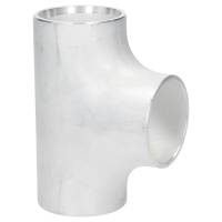 Alu T-Stück 33,4 x 33,4 x 33,4 x 3,38 mm, nahtlos, ähnl. DIN 2615 , aus EN AW-5083,  AlMg4,5Mn, mit glatten Enden